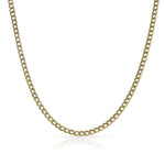 CADENA ORO 18KL HUECA BARBADA - 2 MM - Longitud - Peso: 50cm-3.00 gr 