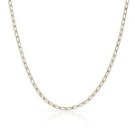 CADENA ORO 18KL HUECA BILBAO - 1MM - Longitud - Peso: 40cm-1.10 gr 