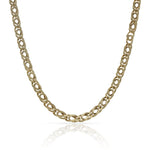 CADENA ORO 18KL HUECA DOBLE ESLABON - 3.50MM - Longitud - Peso: 40cm-6.40 gr 