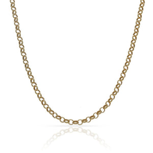 CADENA ORO 18KL HUECA ROLOT - 2.50MM - Longitud - Peso: 45cm-2.60 gr 