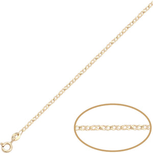 CADENA ORO 18KL INFINITO - 1.50MM - Longitud - Peso: 40cm-1.85 gr 