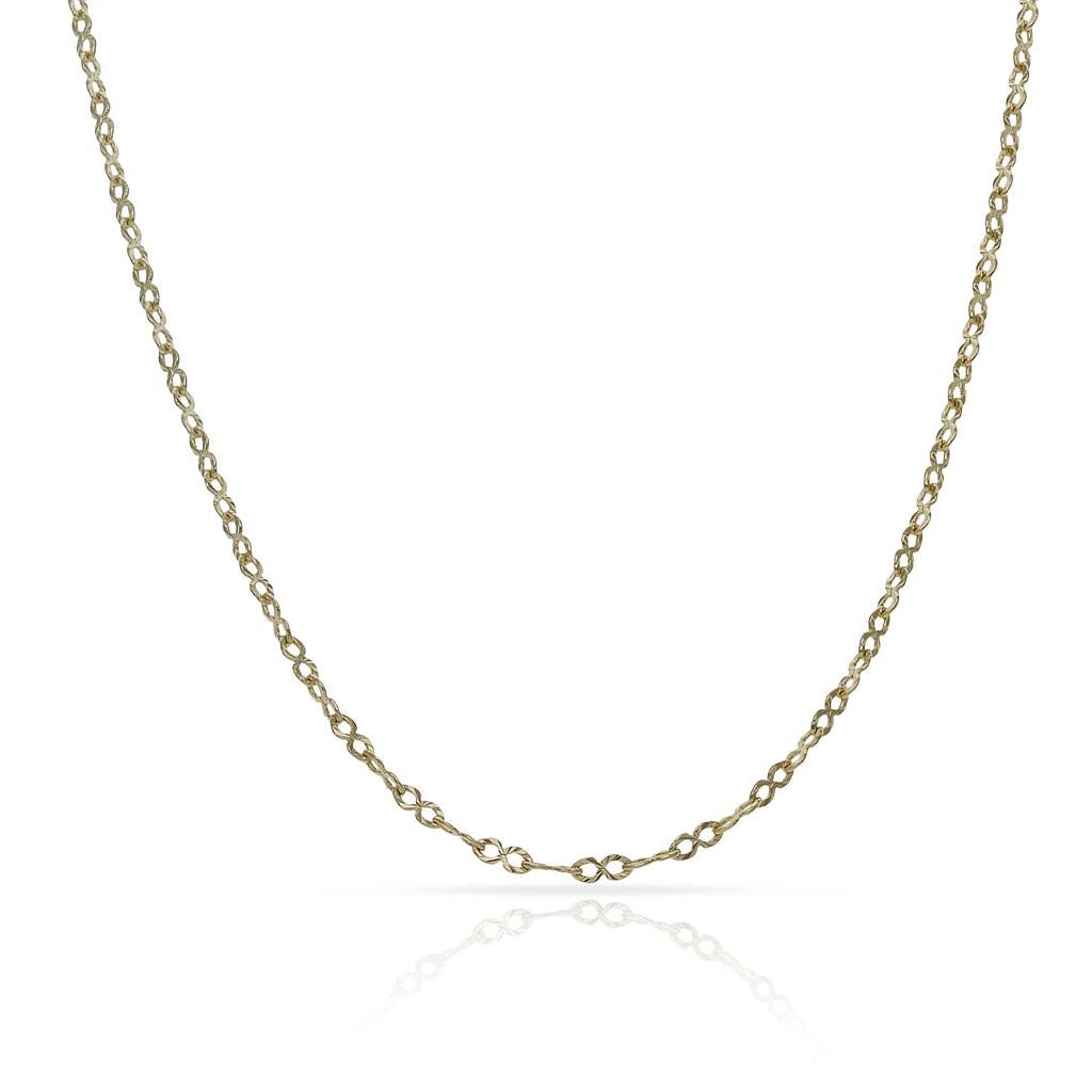 CADENA ORO 18KL INFINITO - 1.50MM - Longitud - Peso: 45cm-2.40 gr 