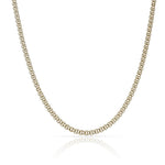 CADENA ORO 18KL LOVE MACIZA - 2MM - Longitud - Peso: 50cm-3.30 gr 