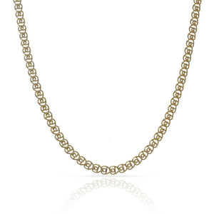 CADENA ORO 18KL LOVE MACIZA - 3MM - Longitud - Peso: 40cm-4.65 gr 