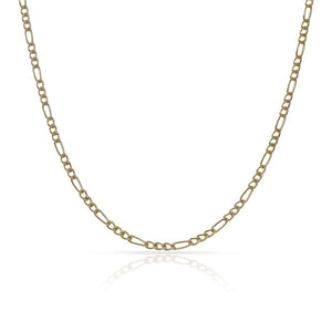 CADENA ORO 18KL MACIZA 3X1 - 2MM - Longitud - Peso: 40cm-3.65 gr 