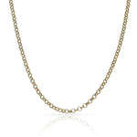 CADENA ORO 18KL ROLOT HUECA - 2MM - Longitud - Peso: 40cm-1.75 gr 