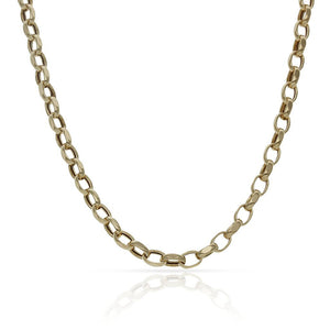 CADENA ORO 18KL ROLOT HUECA - 3MM - Longitud - Peso: 60cm-6.85 gr 