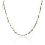 CADENA ORO 18KL SINGAPUR - 1.50MM - Longitud - Peso: 40cm-1.90 gr 