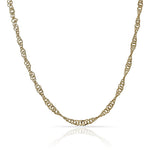 CADENA ORO 18KL SINGAPUR - 3MM - Longitud - Peso: 40cm-4.40 gr 