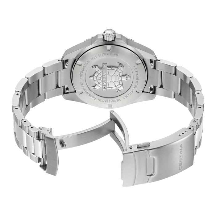 Cierre y brazalete de acero