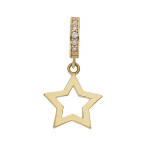 CHARMS COLGANTE ORO 18KL ESTRELLA