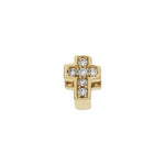 CHARMS ORO 18KL CRUZ CIRCONITAS