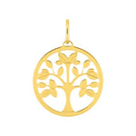 Colgante Argyor árbol vida calado 12mm 18k