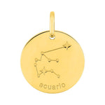 Colgante Argyor Zodiaco Acuario plor
