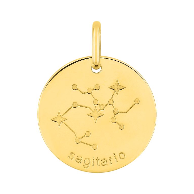 Colgante Argyor zodiaco Sagitario plor