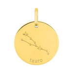 Colgante Argyor zodiaco Tauro plor