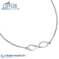 Colgante Lotus Silver LP1224-1/2 Símbolo Infinito, Plata 1ª Ley
