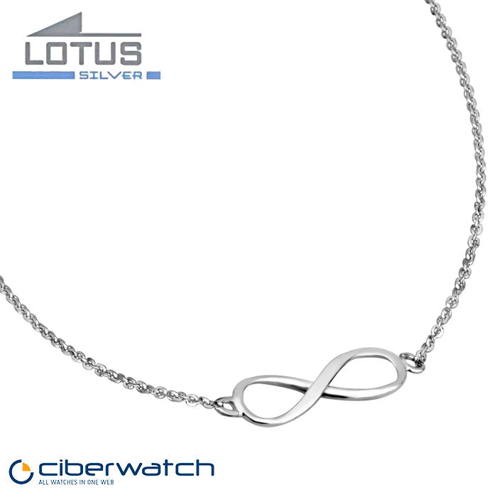 Colgante Lotus Silver LP1224-1/2 Símbolo Infinito, Plata 1ª Ley