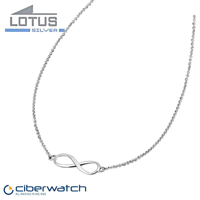 Colgante Lotus Silver LP1224-1/2 Símbolo Infinito, Plata 1ª Ley