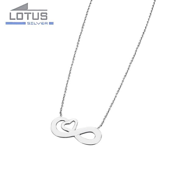 Colgante Lotus Silver LP1284-1/1 Símbolo Infinito, Plata 1ª Ley