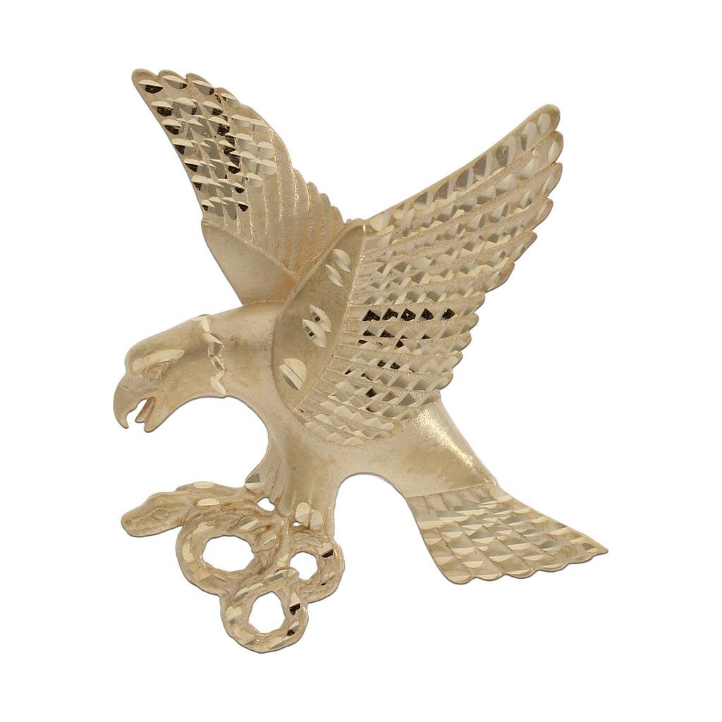 COLGANTE ORO 18KL AGUILA - 29X31MM