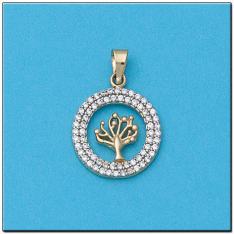 COLGANTE ORO 18KL ARBOL DE LA VIDA