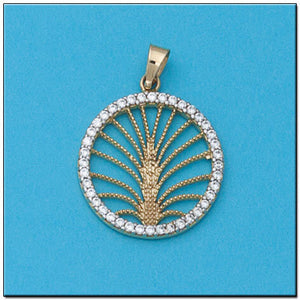 COLGANTE ORO 18KL CIRCONITAS