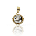 COLGANTE ORO 18KL CIRCONITAS - 9MM