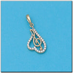 COLGANTE ORO 18KL CLAVE DE SOL