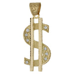 COLGANTE ORO 18KL DOLAR - 27x57MM - Peso: 13.85 gr 