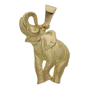 COLGANTE ORO 18KL ELEFANTE - 27x37MM - Peso: 6.30 gr 