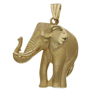 COLGANTE ORO 18KL ELEFANTE - 29x33MM - Peso: 10.30 gr 