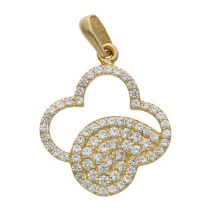 COLGANTE ORO 18KL FLOR