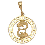 COLGANTE ORO 18KL HOROSCOPO PISCIS