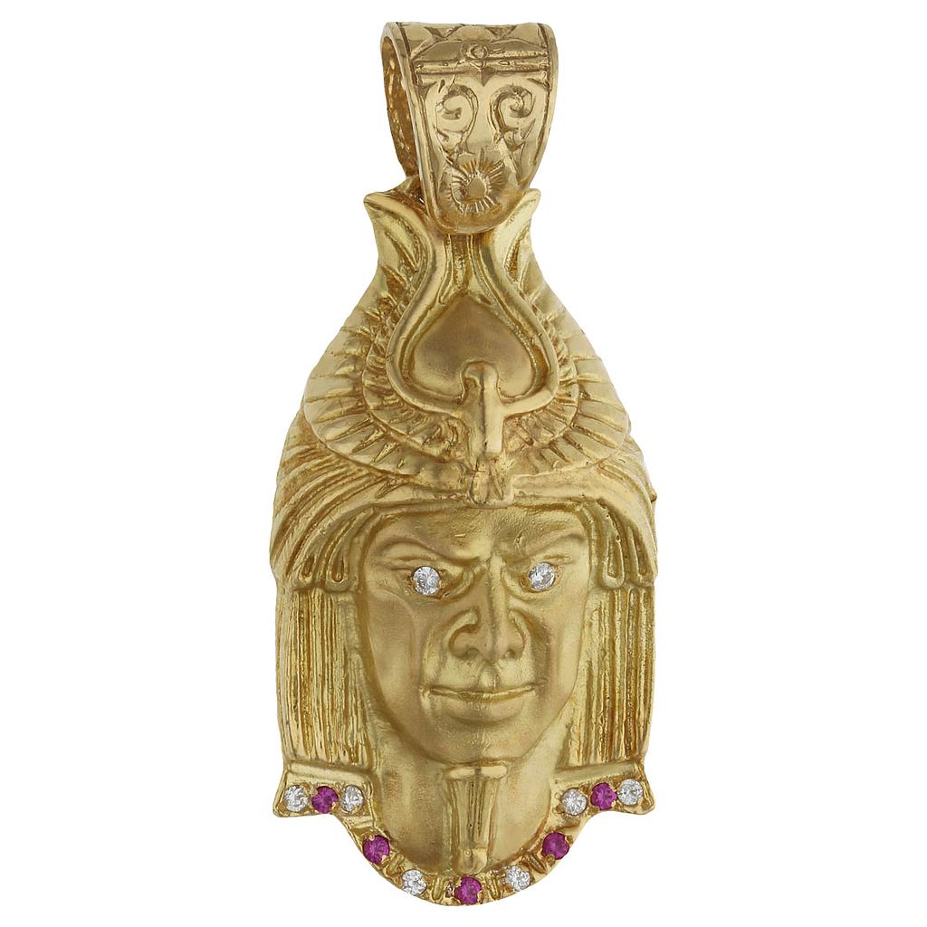COLGANTE ORO 18KL INDIO - 24x45MM - Peso: 23.85 gr 