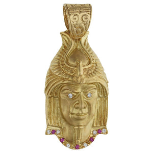 COLGANTE ORO 18KL INDIO - 24x45MM - Peso: 25.10 gr 