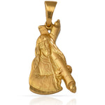 COLGANTE ORO 18KL NAZARENO - 20x30MM - Peso: 7.60 gr 