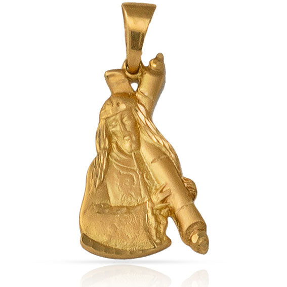 COLGANTE ORO 18KL NAZARENO - 20x30MM - Peso: 7.70 gr 