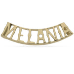 COLGANTE ORO 18KL NOMBRE LISO - Nombres: 6 Letras 