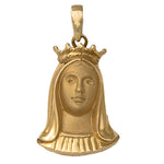 COLGANTE ORO 18KL V. MILAGROSA - 19x27MM - Peso: 7.55 gr 