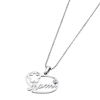 Collar Lotus SiIver "Mamá" LP1240-1/1 Plata 1ºLey