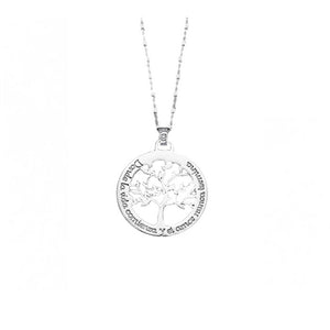 Collar Lotus Silver Árbol de la Vida LP1641-1/1 Plata 1ª Ley