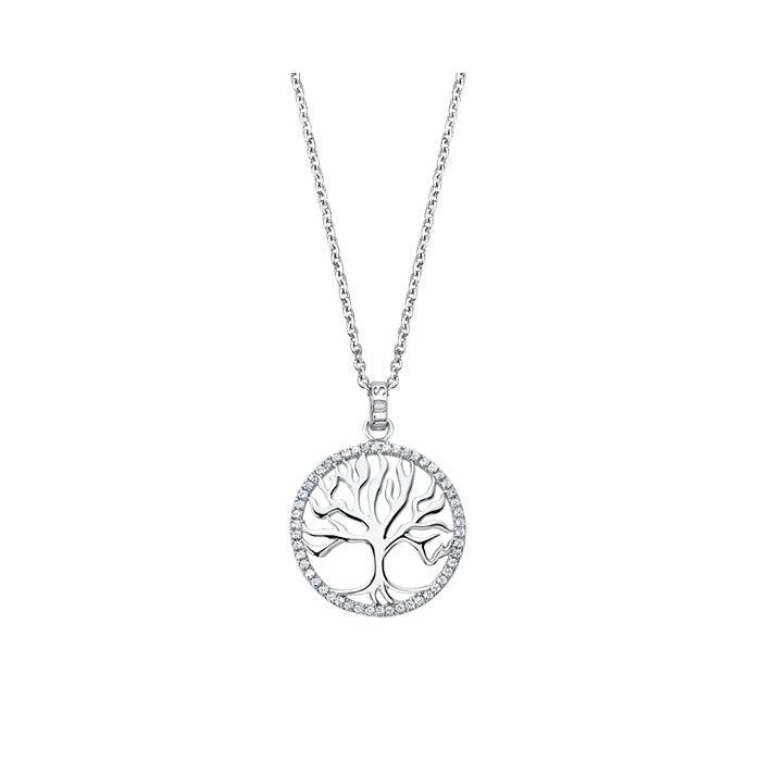 Collar Lotus Silver Árbol de la Vida LP1779-1/1
