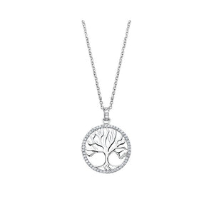 Collar Lotus Silver Árbol de la Vida LP1779-1/1