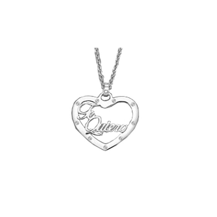 Collar Lotus Silver "Te Quiero" LP1646-1/1 Plata 1ª Ley