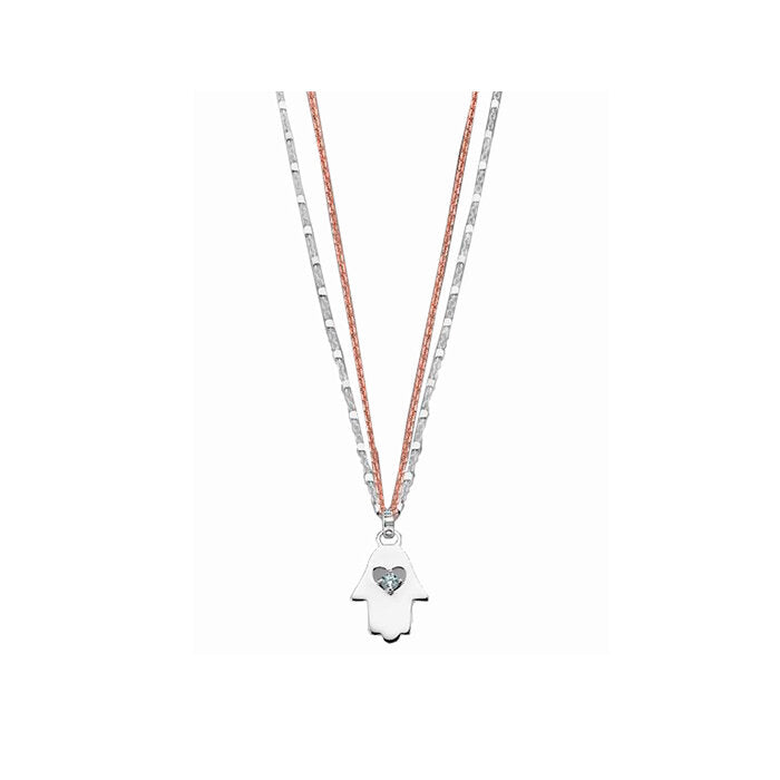 Collar Lotus Silver Mano de Fátima LP1666-1/1
