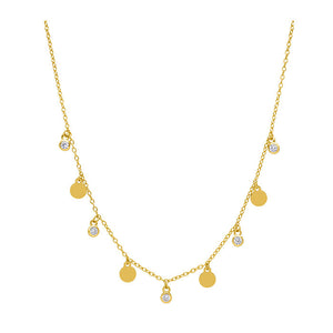 Collar Multicolgantes Marea Jewels Plata de Ley 925 D02007/BK