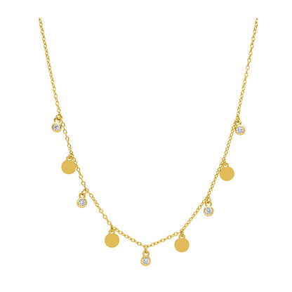 Collar Multicolgantes Marea Jewels Plata de Ley 925 D02007/BK