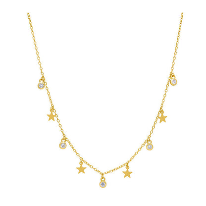 Collar Multicolgantes Marea Jewels Plata de Ley 925 D02007/BO