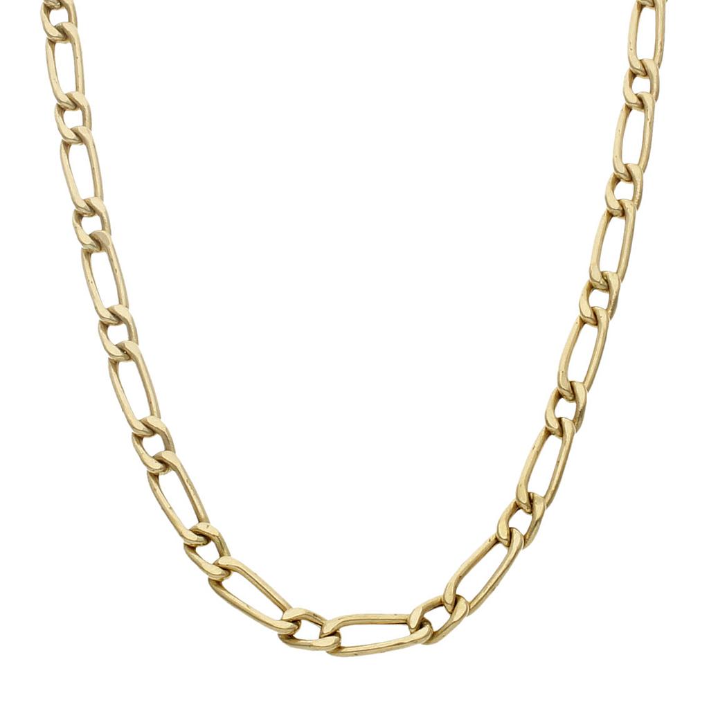 COLLAR ORO 18KL 1x1 - 6MM - Longitud - Peso: 60cm-20.90 gr 